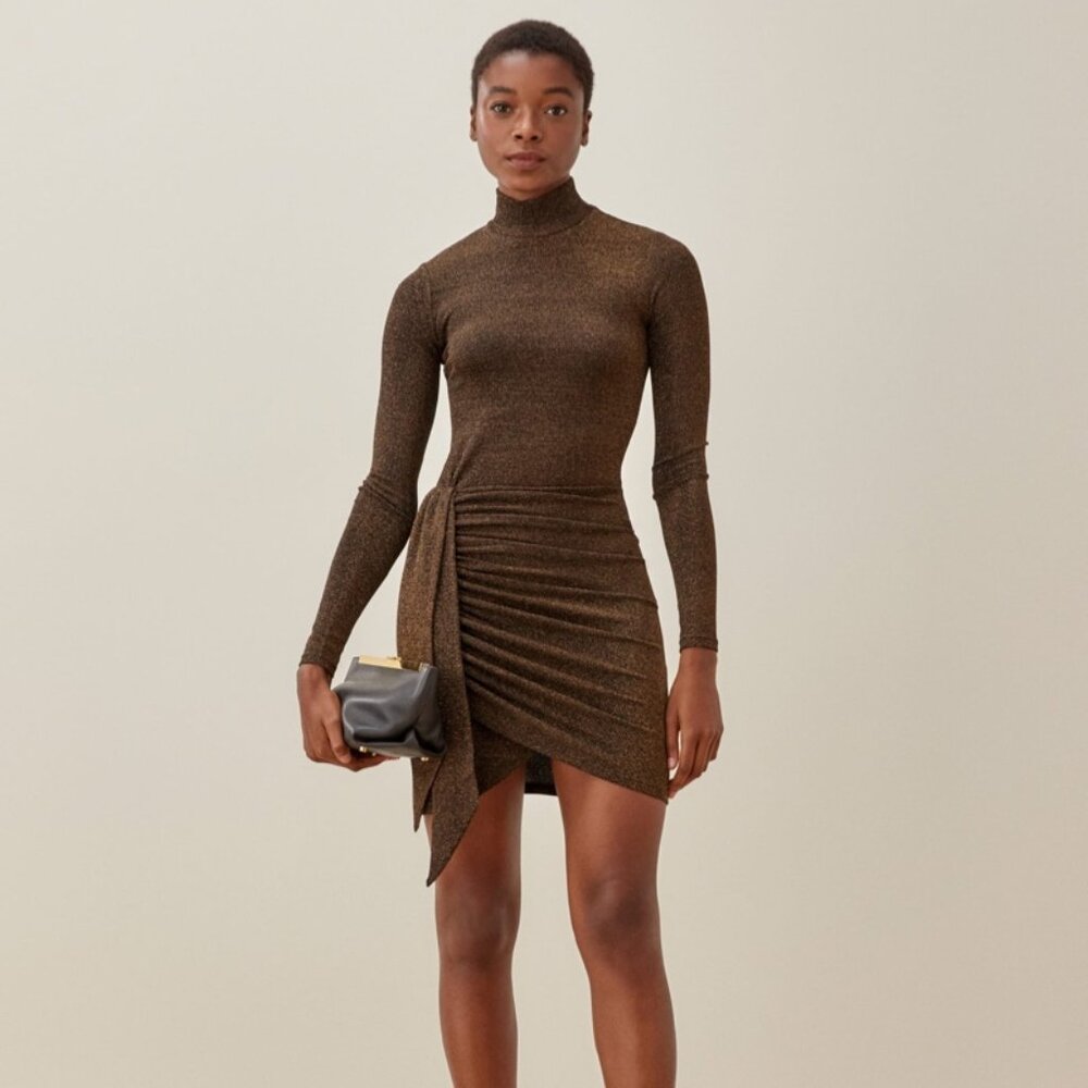 Reformation Paprika Dress in Nighttime